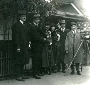 Fête de M. et Mme Martin Johnson au zoo de Londres, octobre 1920 - Frederick William Bond